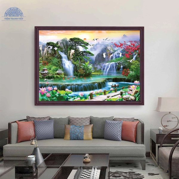 Tranh suối nguồn sự sống