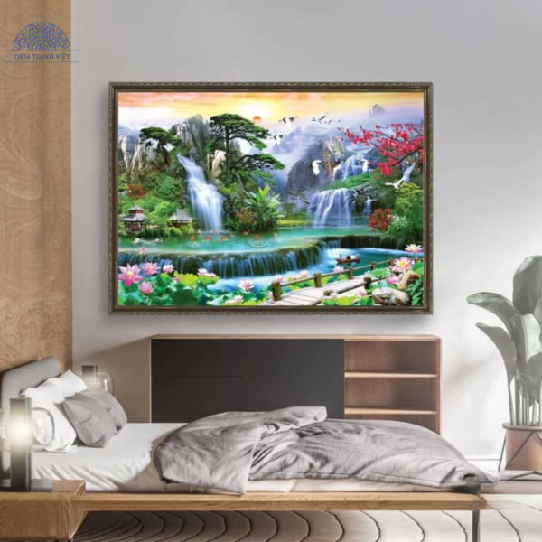 Tranh suối nguồn sự sống