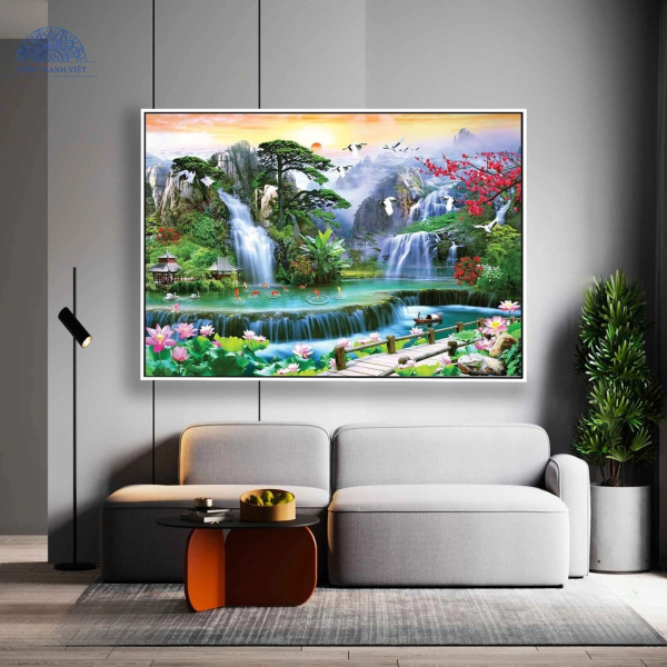 Tranh suối nguồn sự sống