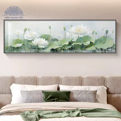 Tranh treo phòng ngủ mệnh mộc 1