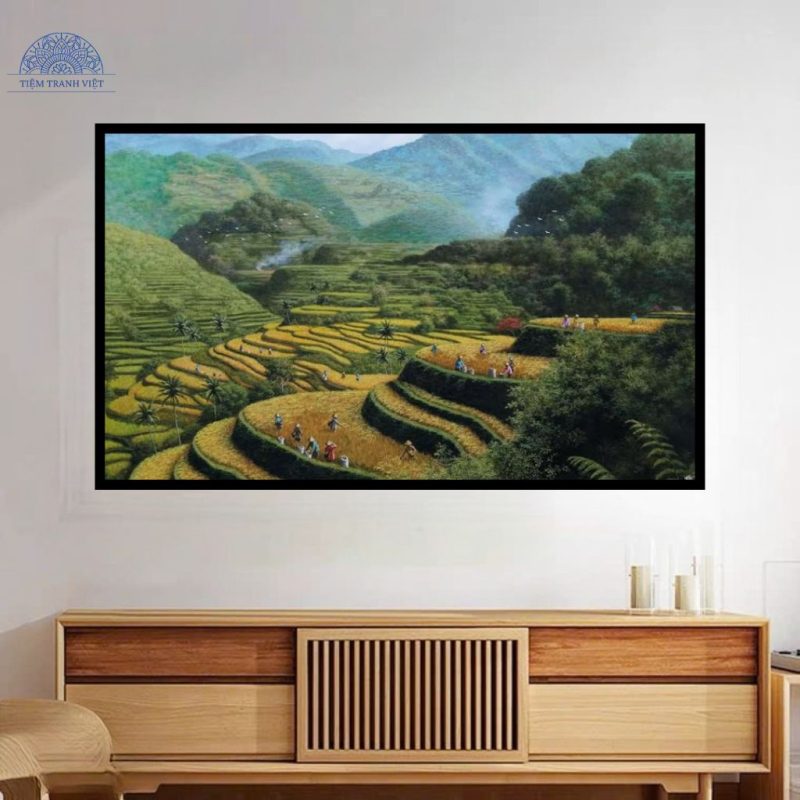 Tranh Phong Cảnh núi rừng