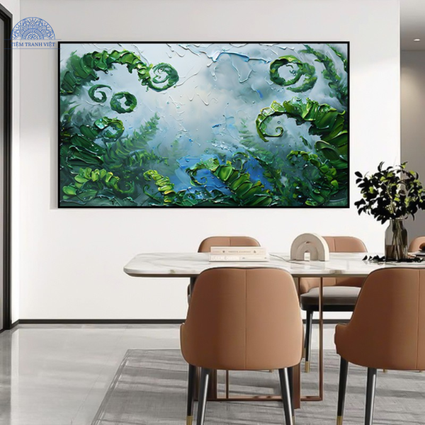 Tranh Dương Xỉ Thức Giấc Nghệ Thuật