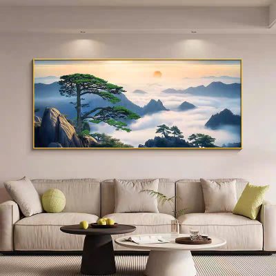 Tranh núi non, biển mây
