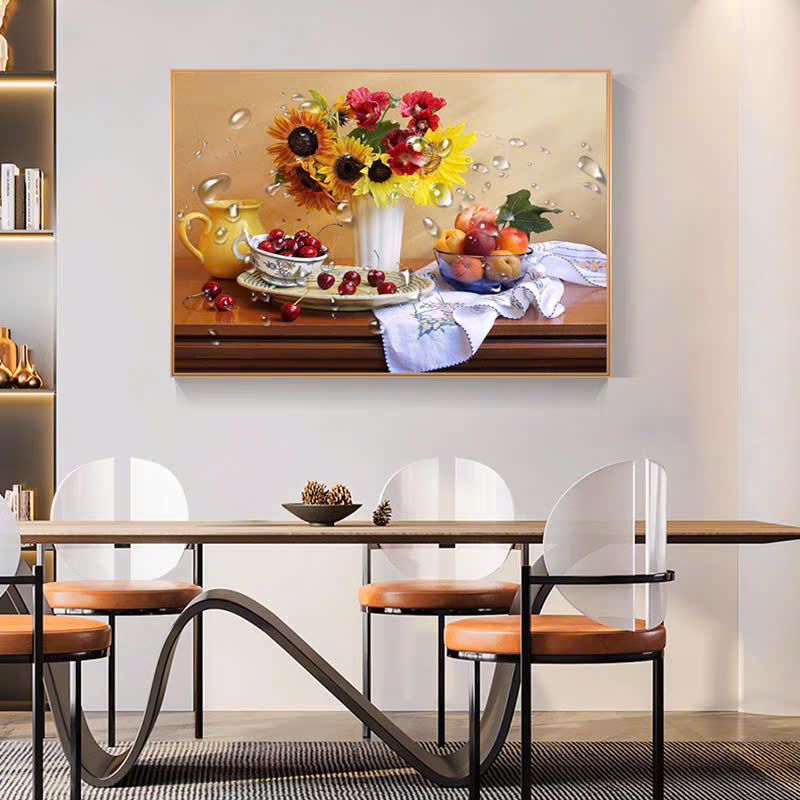 Tranh treo phòng bếp hợp phong thủy