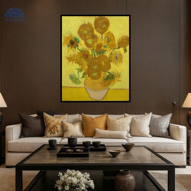 7 bức tranh hoa hướng dương của Van Gogh
