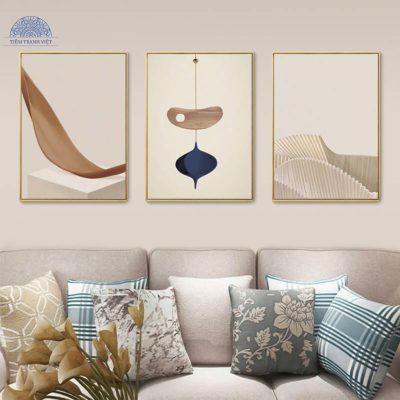 Tranh trừu tượng hình học tối giản