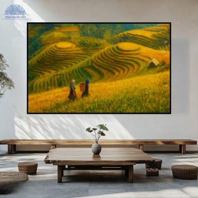 Ruộng bậc thang mùa lúa chín