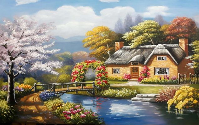 tranh phong cảnh nước ngoài 1