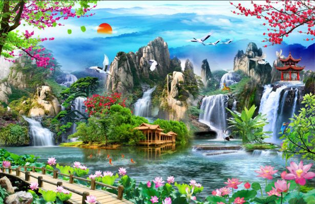 tranh phong cảnh 3D đẹp nhất thế giới 1