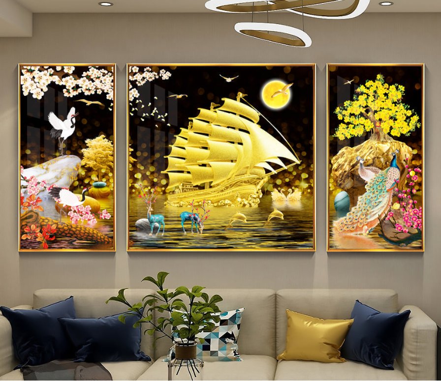 những bức tranh phong thủy đẹp nhất
