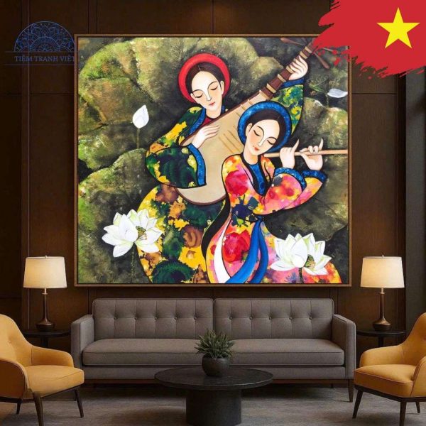 Tranh Giai Điệu Sen Việt