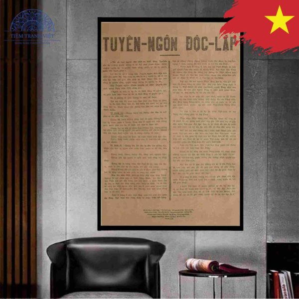 Tranh Bản Tuyên Ngôn Độc Lập
