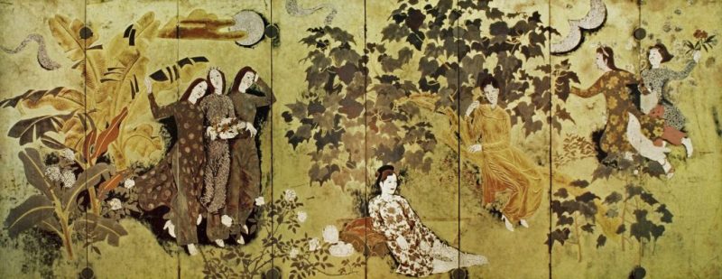 Thiếu Nữ Trong Vườn