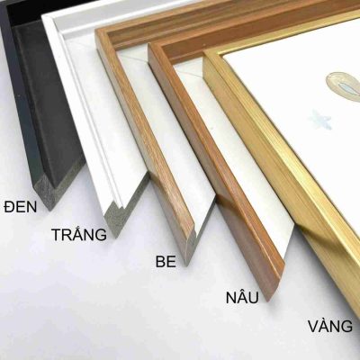 Khung tranh theo các loại chất liệu